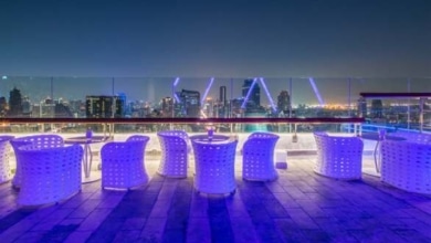 Rooftop Bar in Hongkong